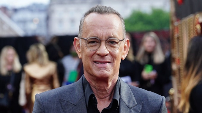 Schauspieler Tom Hanks, hier am 31. Mai in London, sorgte für Entsetzen.