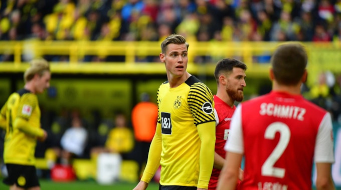 Steffen Tigges spielt für Borussia Dortmund gegen den 1. FC Köln.