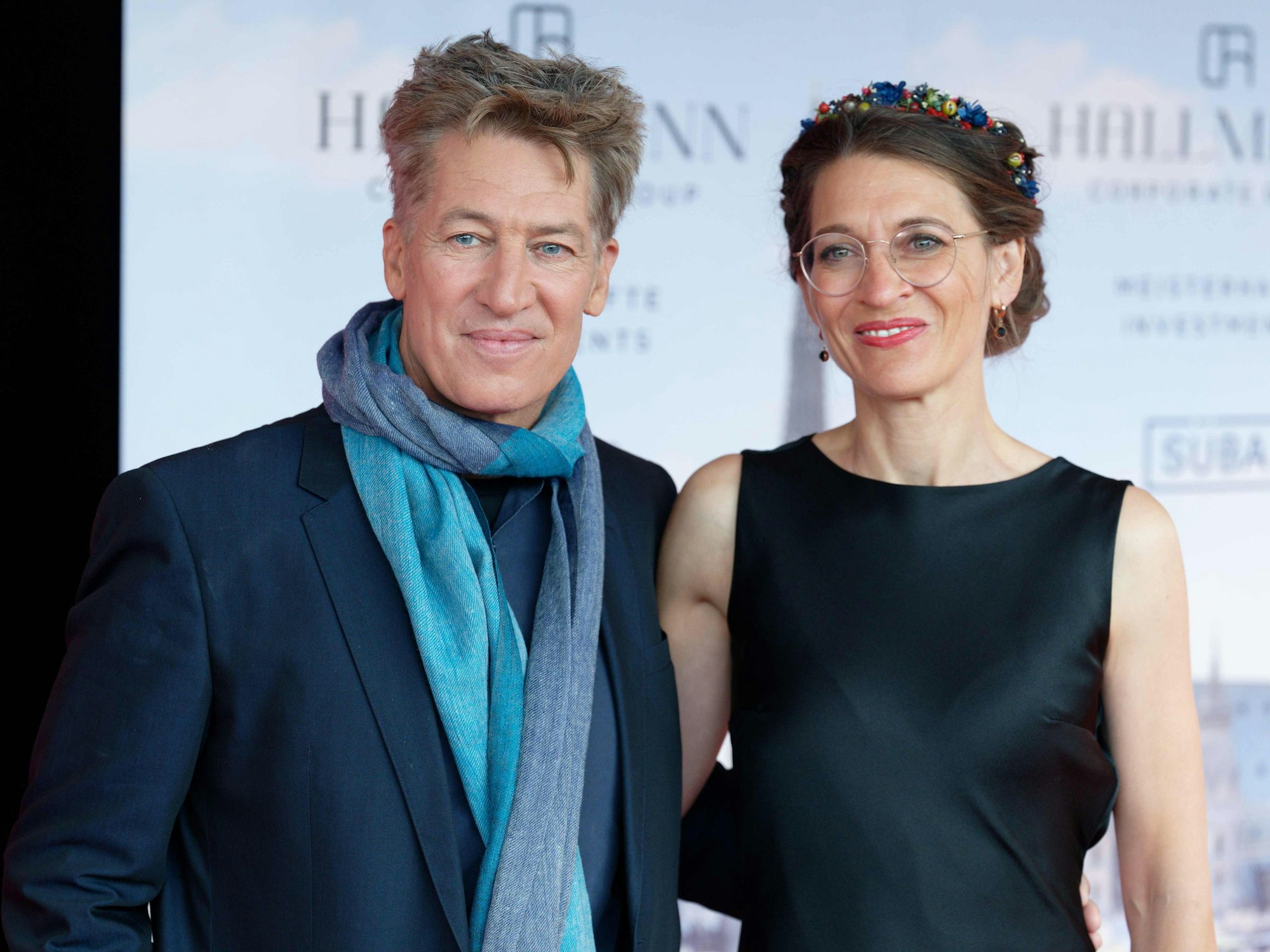Der Schauspieler Tobias Moretti und seine Frau Julia Moretti kommen zur Verleihung der Europäischen Kulturpreise.
