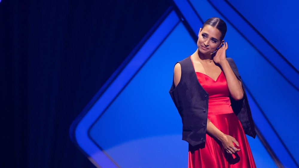 Amira Pocher steht in der RTL-Tanzshow „Let's Dance“ im Coloneum