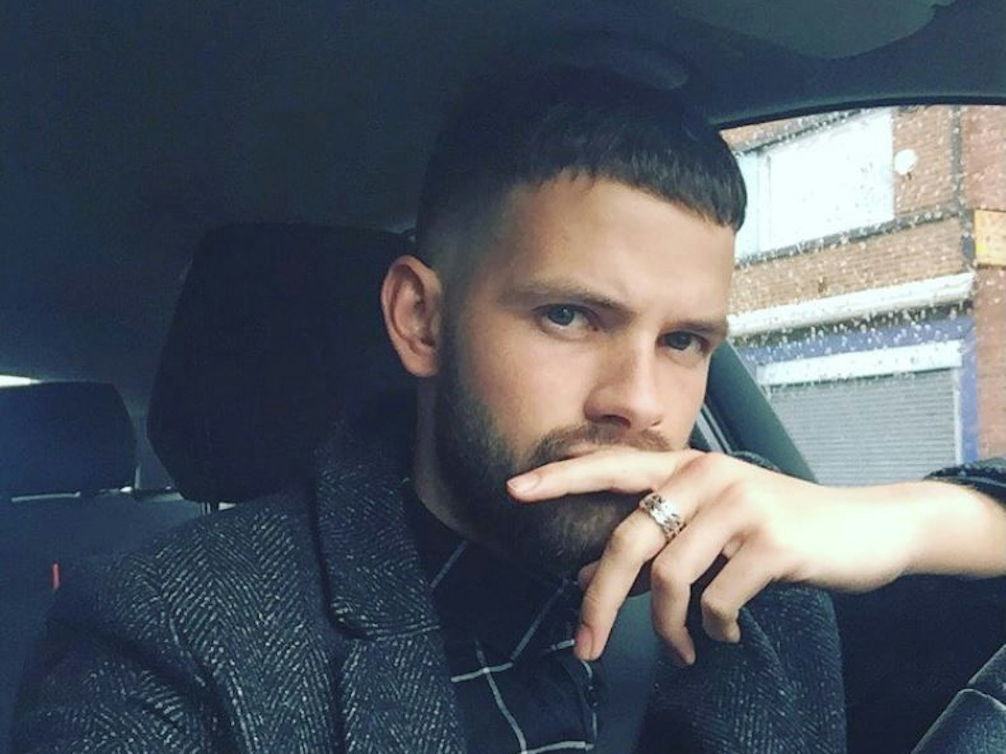 Das Selfie zeigt den ehemaligen "X-Factor"-Teilnehmer Tom Mann. Er hat es am 29. Januar 2017 auf Instagram veröffentlicht.