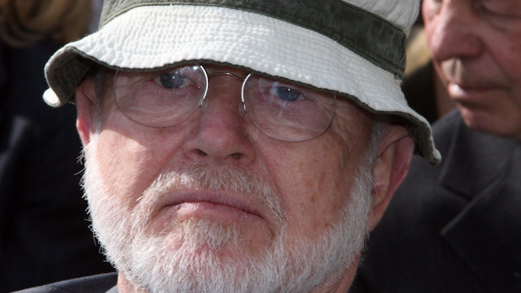 Schauspieler Ernst Jacobi während der Dreharbeiten zum Fernsehfilm „Mein alter Freund Fritz“ im Jahr 2006. Der Schauspieler starb im Alter von 88 Jahren.