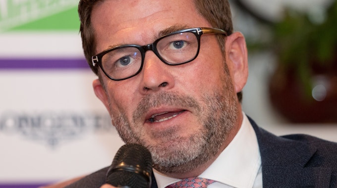 Karl-Theodor zu Guttenberg (hier 2021) soll jetzt RTL-Moderator werden.