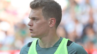 Matthias Ginter, Ex-Spieler von Borussia Mönchengladbach, bei seinem letzten Auftritt im VfL-Dress gegen die TSG 1899 Hoffenheim am 14. Mai 2022 im Borussia-Park.