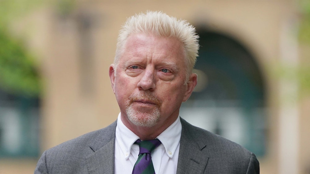 Boris Becker trifft zur Urteilsverkündung am Londoner Southwark Crown Court ein.