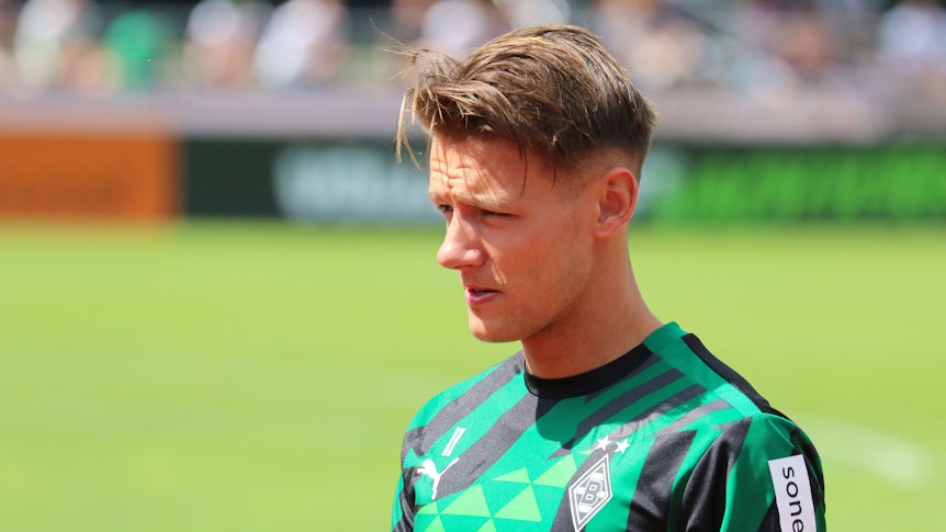 Hannes Wolf nimmt einen erneuten Anlauf bei der Borussia, aufgenommen im Trainingslager am 06. Juli 2022.