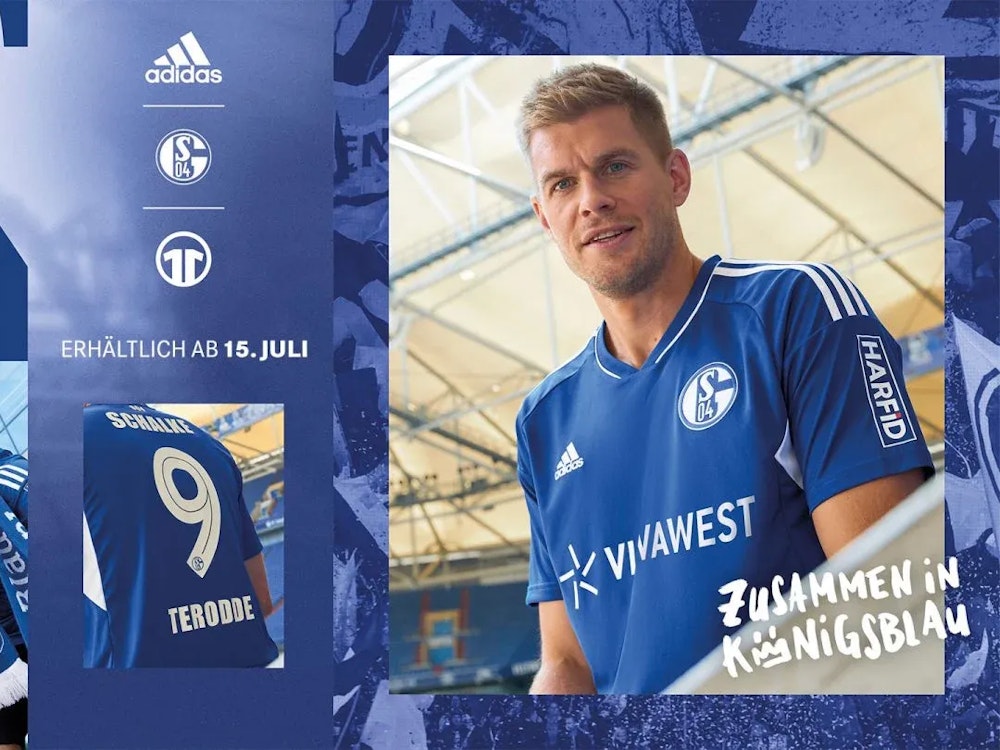 Das neue Heimtrikot des FC Schalke 04.