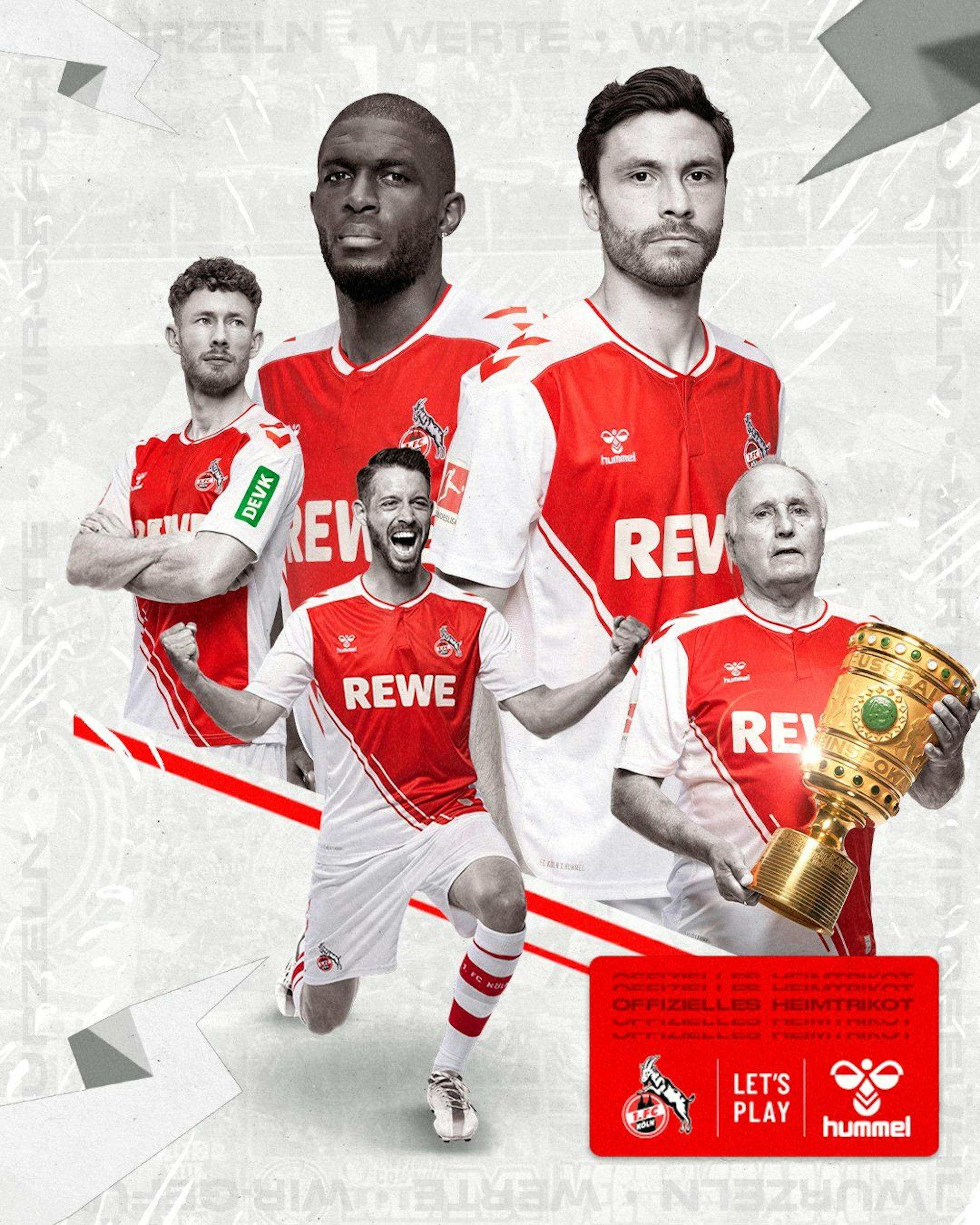 Das neue Heimtrikot des 1. FC Köln.