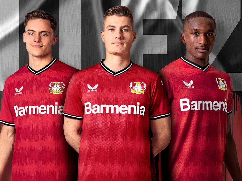 Das neue Heimtrikot von Bayer Leverkusen.