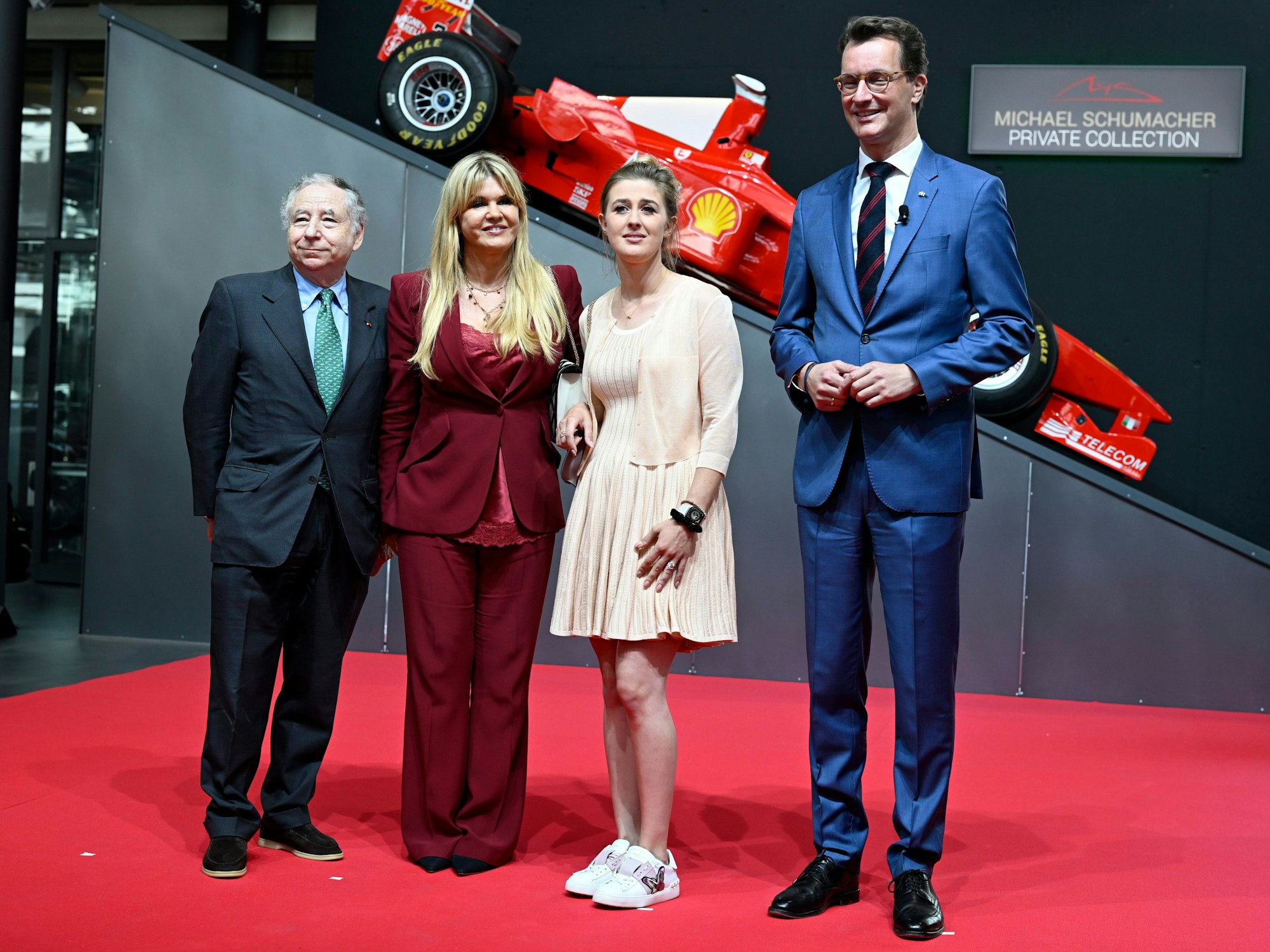 Formel-1-Rekordweltmeister Schumacher wurde mit dem Staatspreis des Landes Nordrhein-Westfalen ausgezeichnet.