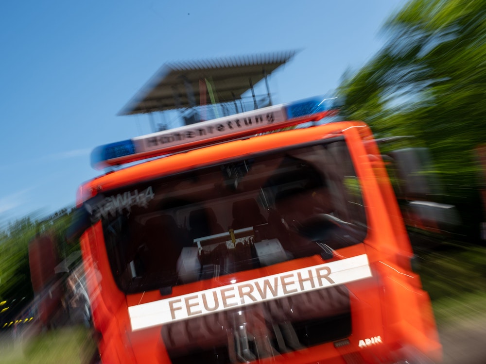 Ein Fahrzeug der Feuerwehr Köln.