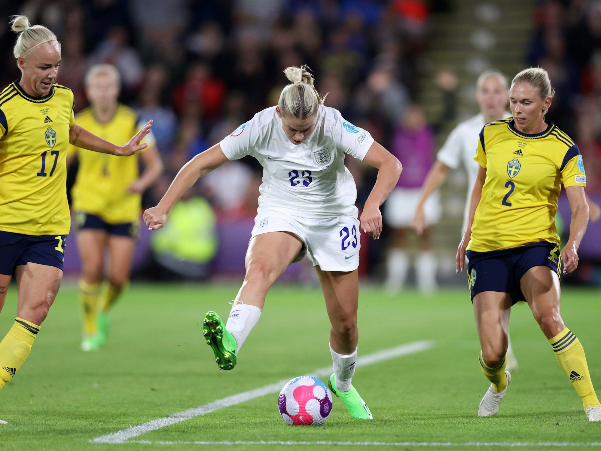 Alessia Russo trifft für England im Halbfinale