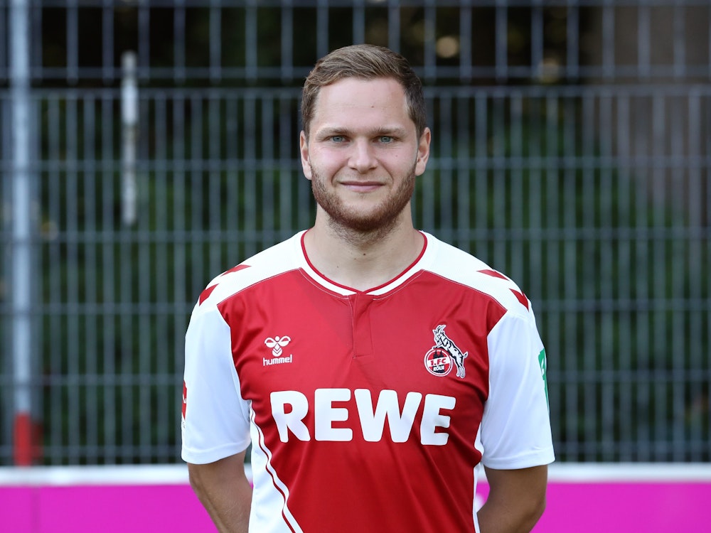 1. FC Köln, Portrait, Benno Schmitz (1. FC Köln) 30.06.2022, Bild: Herbert Bucco