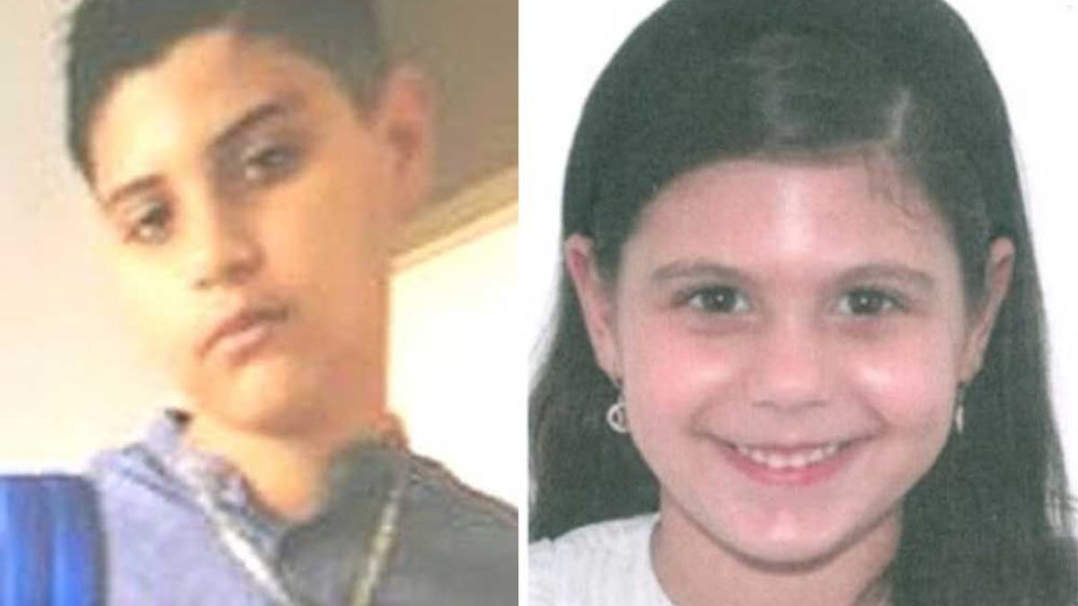 Das Foto zeigt die beiden vermissten Kinder aus Gelsenkirchen. Leonardo K. (12) und Louisiana K. (6).