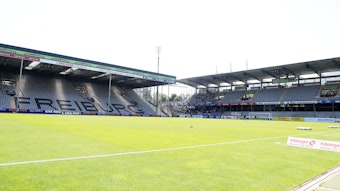 Das Dreisamstadion in Freiburg ist am Sonntag (31. Juli 2022) Austragungsort des DFB-Pokal-Duells zwischen dem SV Oberachern und Borussia Mönchengladbach.