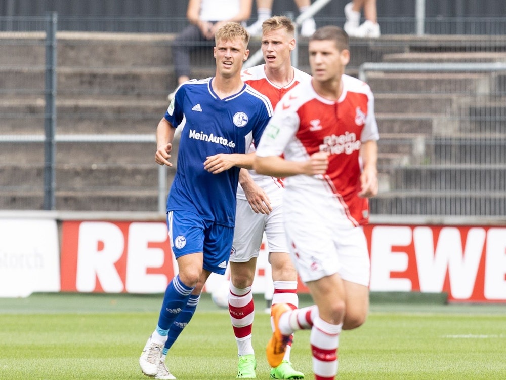 Steffen Tigges bei seinem Debüt für den 1. FC Köln.