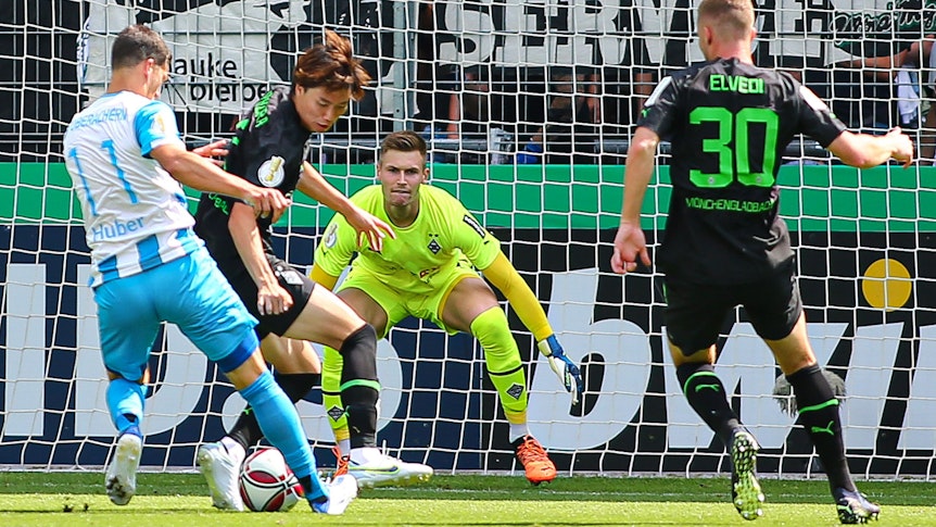 Borussia Mönchengladbach hat am Sonntag (31. Juli 2022) in der ersten Runde des DFB-Pokals einen 9:1-Sieg beim SV Oberachern geholt.