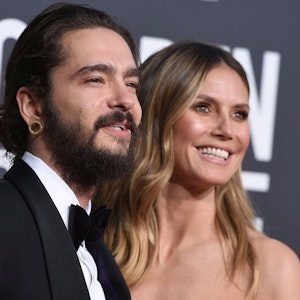 Tom Kaulitz (l) und Heidi Klum, hier im Januar 2019 in Beverly Hills, leben ihre Liebe in der Öffentlichkeit.