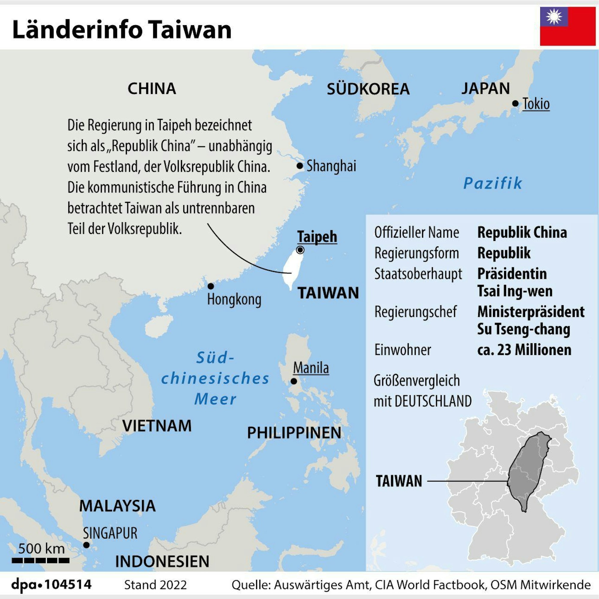 So sieht die Situation derzeit im Südchinesischen Meer aus.