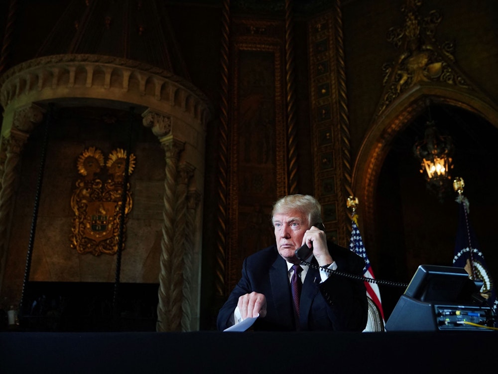 Ex-Präsident Donald Trump am 22. November 2018 in Mar-A-Lago.