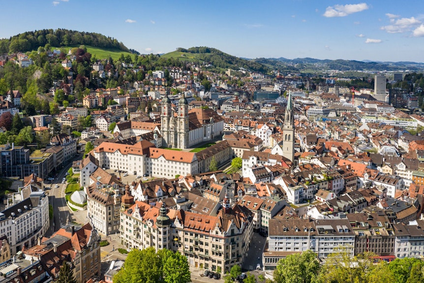 Die Altstadt von St. Gallen lädt zu einem Ausflug ein.