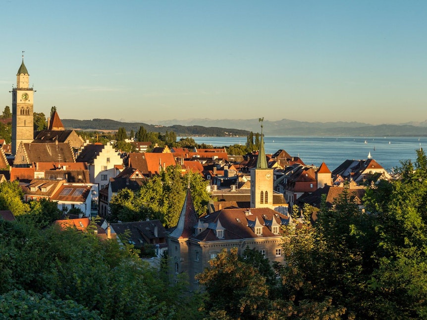 Zu den schönsten Städten am Bodensee gehört Überlingen.