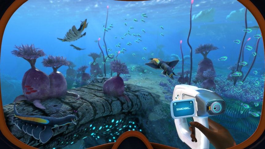 Survival-Games wie „Subnautica“ haben exotische Unterwasserwelten.