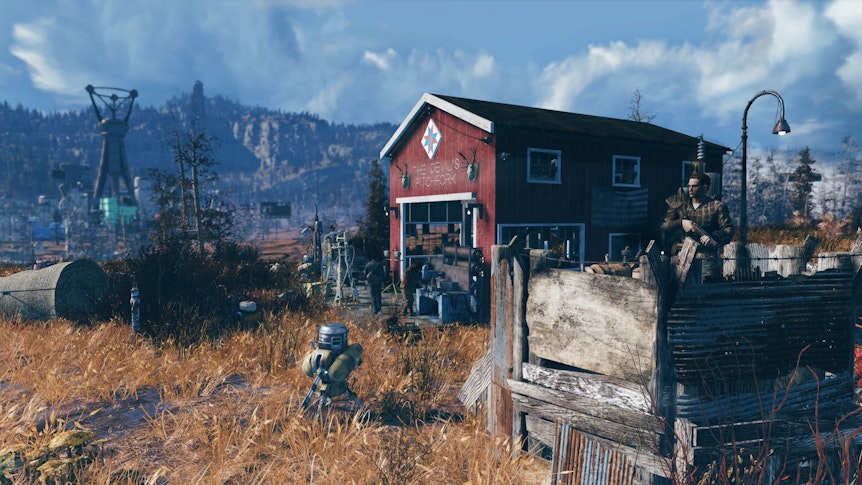 Survival-Games wie „Fallout 76“ spielen in einer postnuklearen Welt.