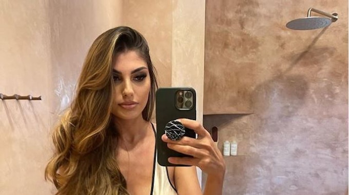 Yeliz Koc, Reality-TV-Star Das Foto postete sie am 27. Juli 2022 auf ihem Instagram-Kanal.