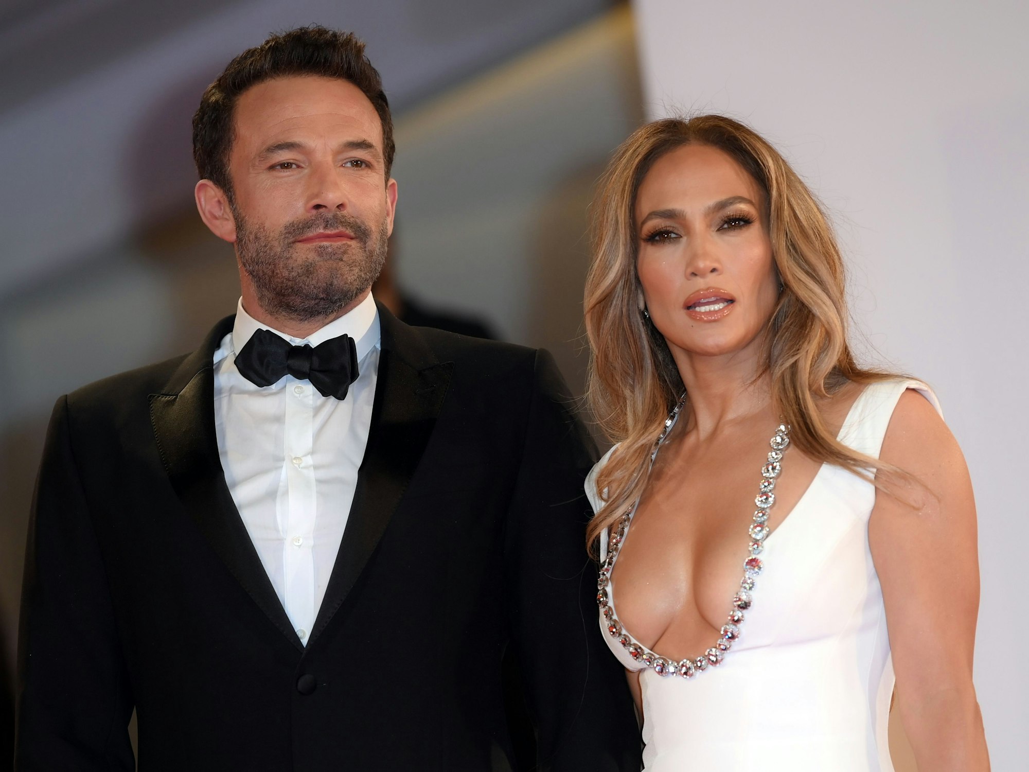 Jennifer Lopez und Ben Affleck, hier zur Premiere des Films „The Last Duel“ während der 78. Filmfestspiele von Venedig am 10.09.2021, haben geheiratet