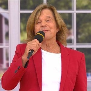 Jürgen Drews tritt am 28. August 2022 in der ARD-Show Immer wieder sonntags auf