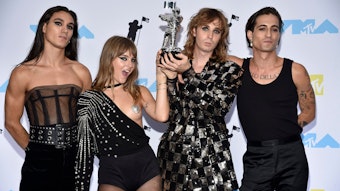 Måneskinbei den MTV Video Music Awards 2022.