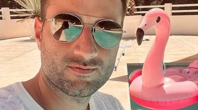 David Suppes, hier auf einem Instagram-Selfie vom 24. August, lässt es sich im Urlaub mächtig gut gehen.