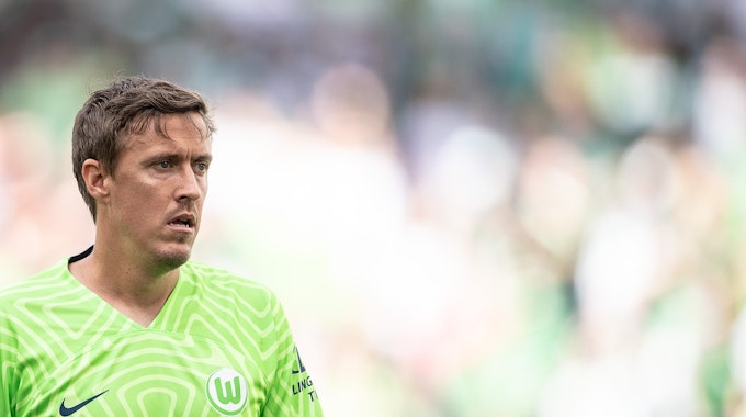 Max Kruse im Trikot des VfL Wolfsburg im Spiel gegen Werder Bremen.