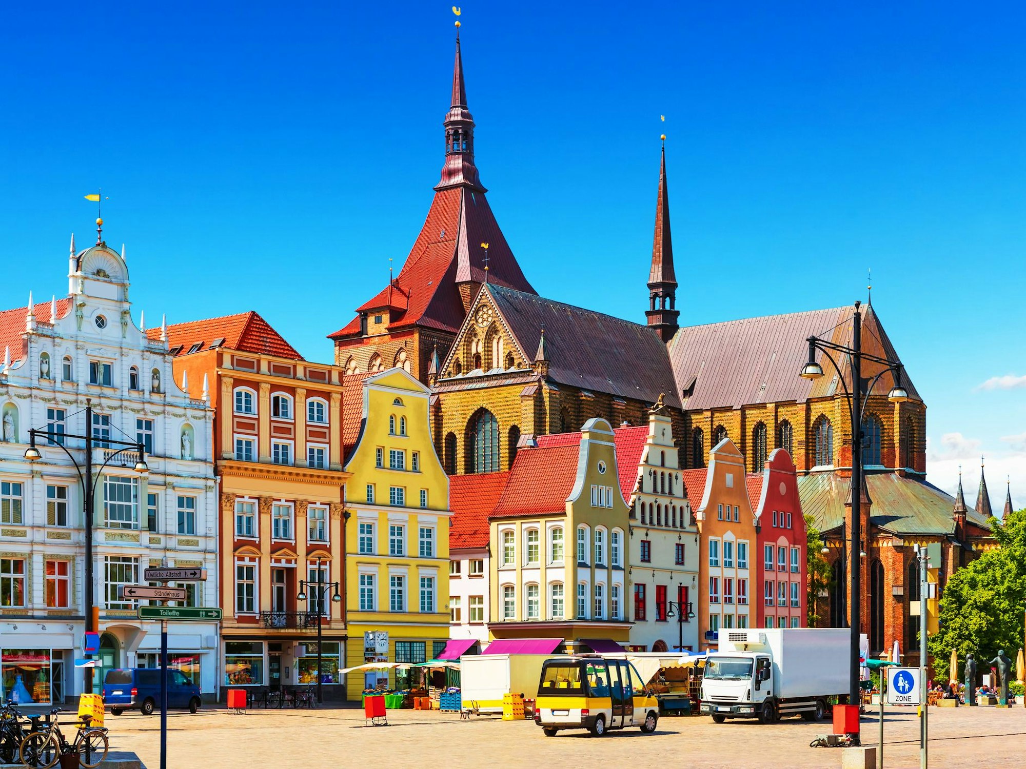 Eine der schönsten Städte in Mecklenburg-Vorpommern ist Rostock.