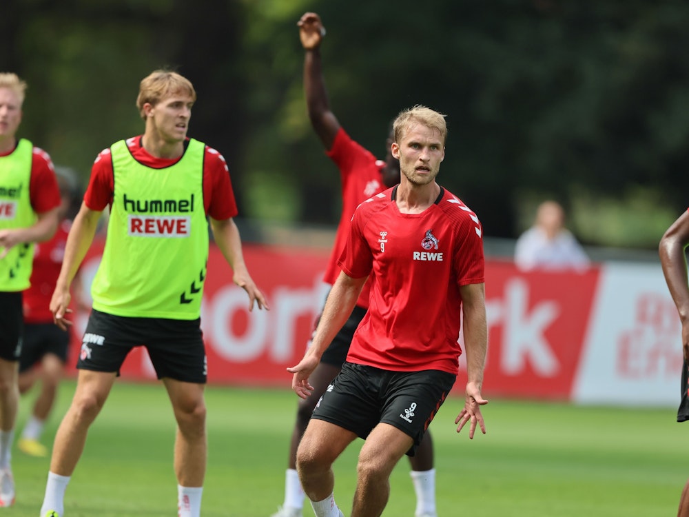 Sebastian Andersson im Training des 1. FC Köln.