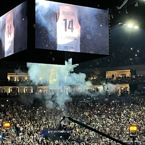 EM-Auftakt in der Lanxess-Arena mit Retirement-Zeremonie für Dirk Nowitzki.