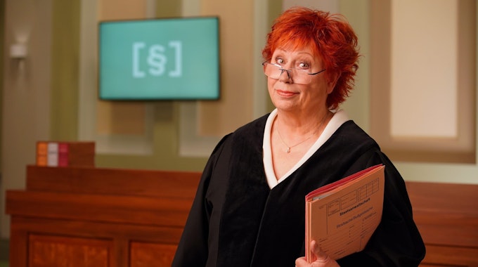 Richterin Barbara Salesch bei RTL