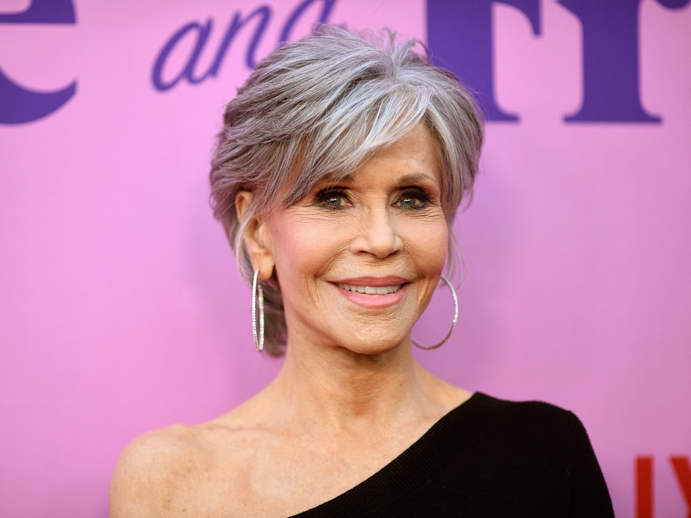 Jane Fonda, US-Schauspielerin, kommt zur Premiere der letzten Episoden von Staffel 7 von «Grace and Frankie» im NeueHouse Hollywood.