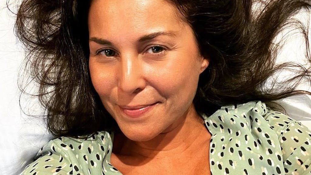 Vanessa Blumhagen, hier auf einem Instagram-Selfie vom Juli 2022, verzaubert Fans in knappem Outfit.