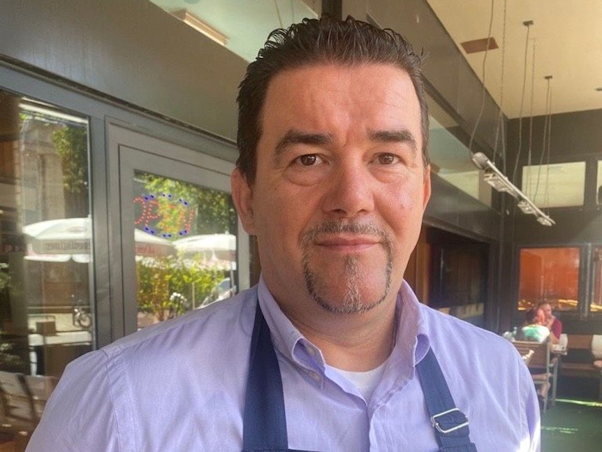 Promiwirt Fabio Parentela, Geschäftsführer des Restaurants „Sansone“