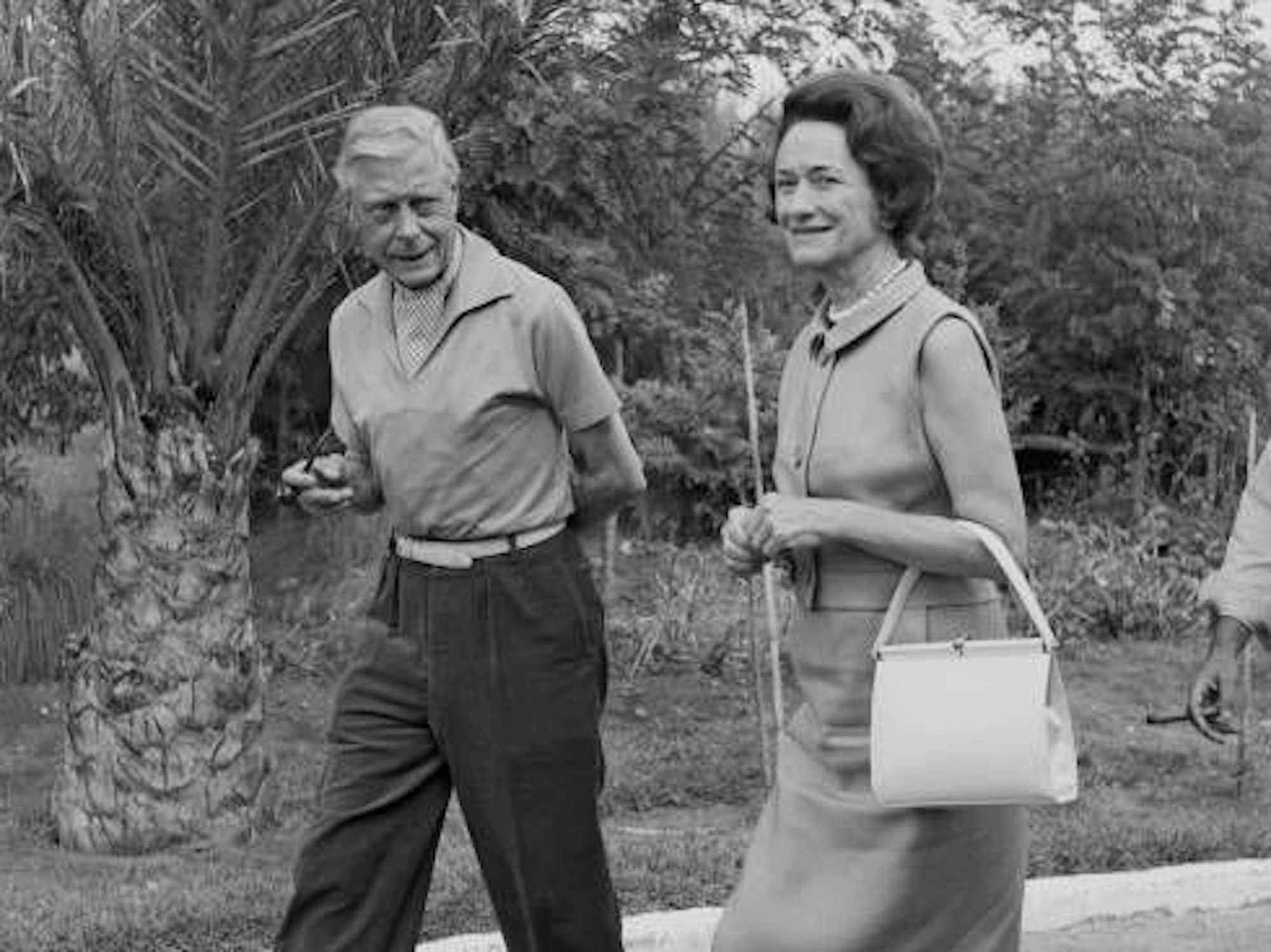 Edward VIII, Duke of Windsor (1894 - 1972) und seine Frau Wallis Simpson, Duchess of Windsor (1896 - 1986), 1963 im Spanien-Urlaub