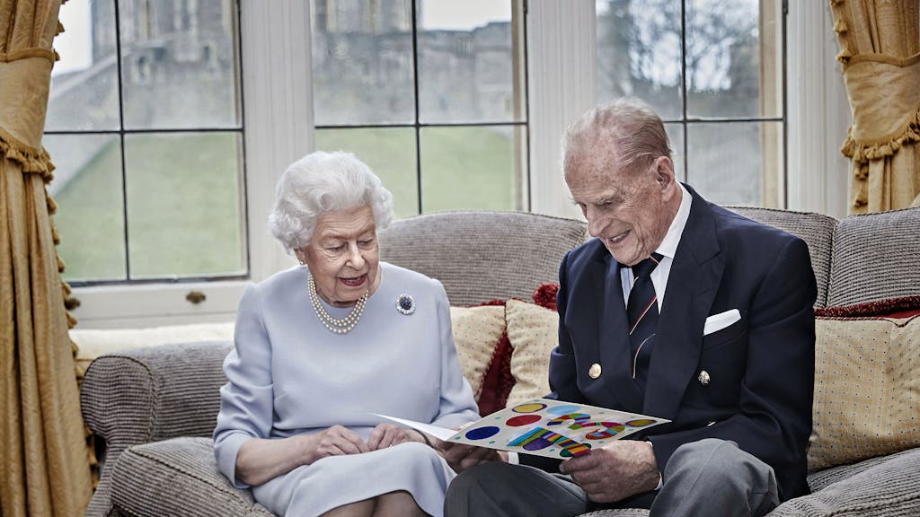 Nun sind sie wieder vereint: Elizabeth II. und ihr Ehemann Prinz Philip anlässlich ihres 73. Hochzeitstages am 20. November 2020.