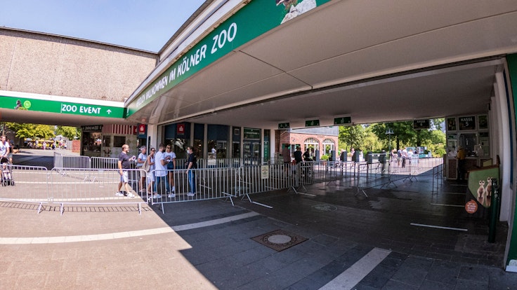 Eingang des Kölner Zoos