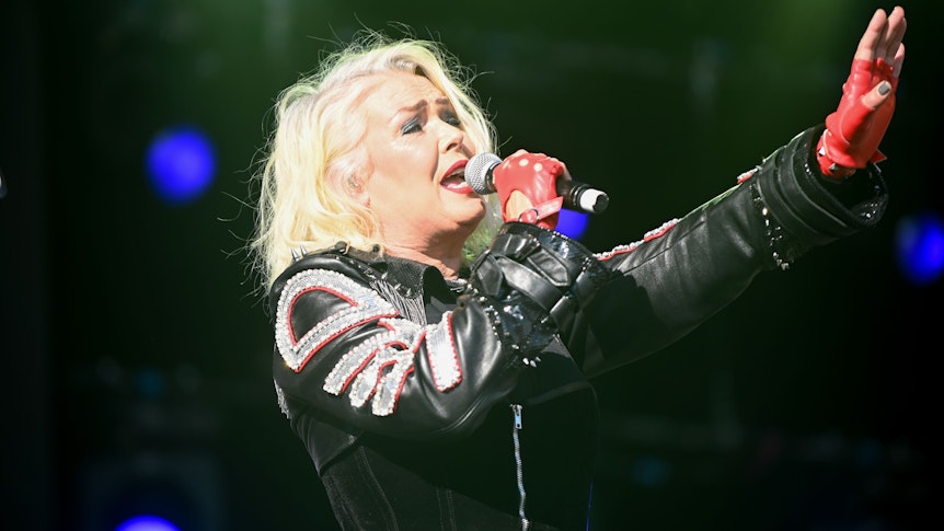 Kim Wilde, Sängerin aus Großbritannien, tritt beim «Lets Rock 80s»-Festival auf.