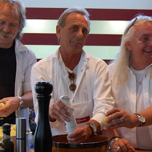 2016: Henning Krautmacher, Erry Stoklosa und Hans Heiliger (v.l.) bei einem Küchen-Event.