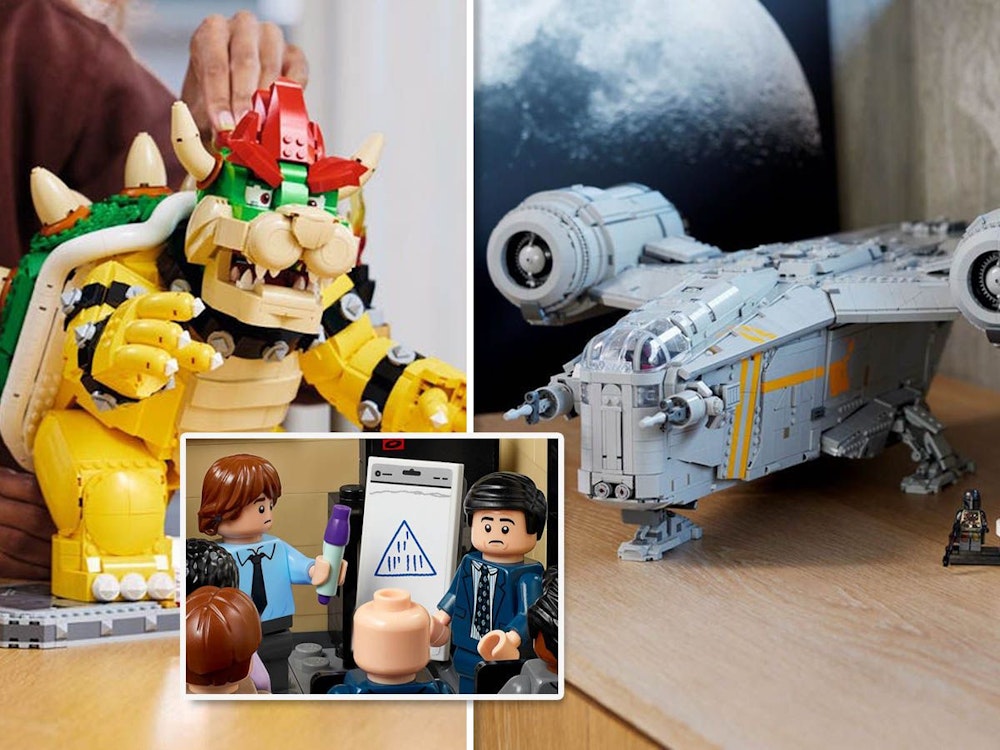 Lego Super Mario Bowser, Star Wars Razor Crest und Minifiguren aus The Office. Sego-Neuheiten im Oktober 2022