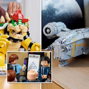 Lego Super Mario Bowser, Star Wars Razor Crest und Minifiguren aus The Office. Sego-Neuheiten im Oktober 2022