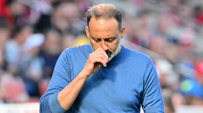 Trainer Pellegrino Matarazzo wurde beim VfB Stuttgart entlassen.