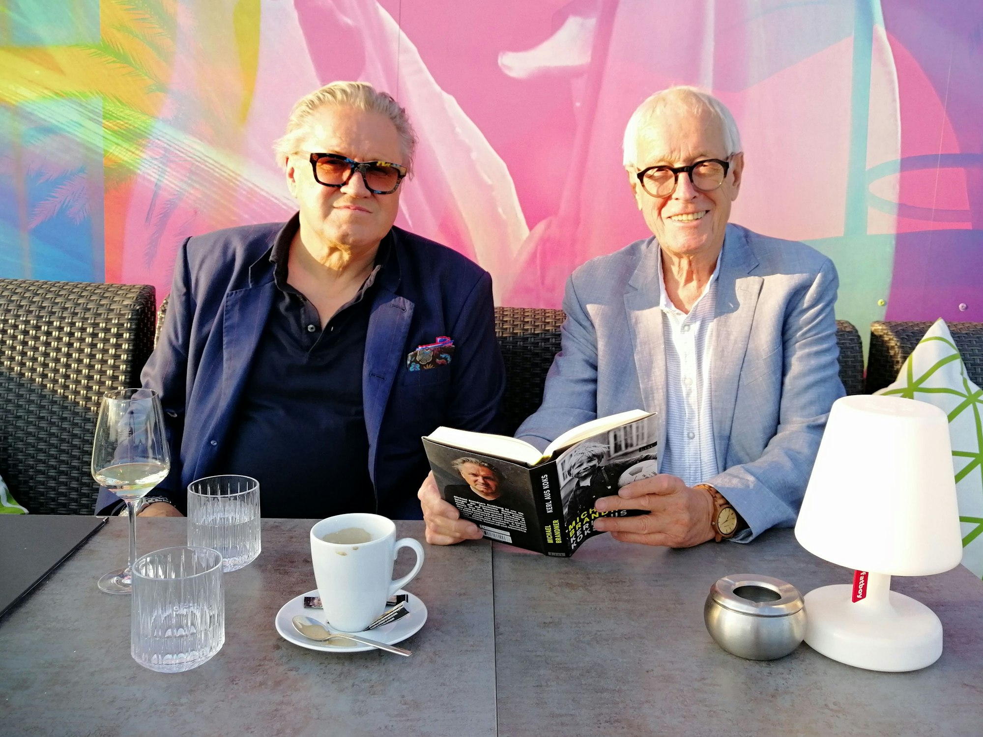 Michael Brandner und Horst Stellmacher auf einem undatierten Foto aus 2022 in Köln.